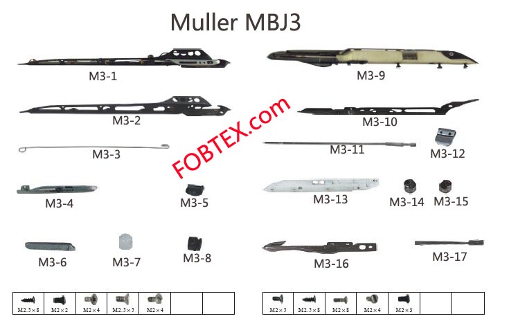 MULLER MBJ3 RAPIER GRIPPER HEAD
