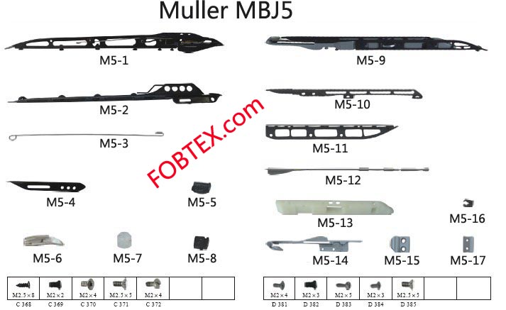 MULLER MBJ5 GRIPPER HEAD