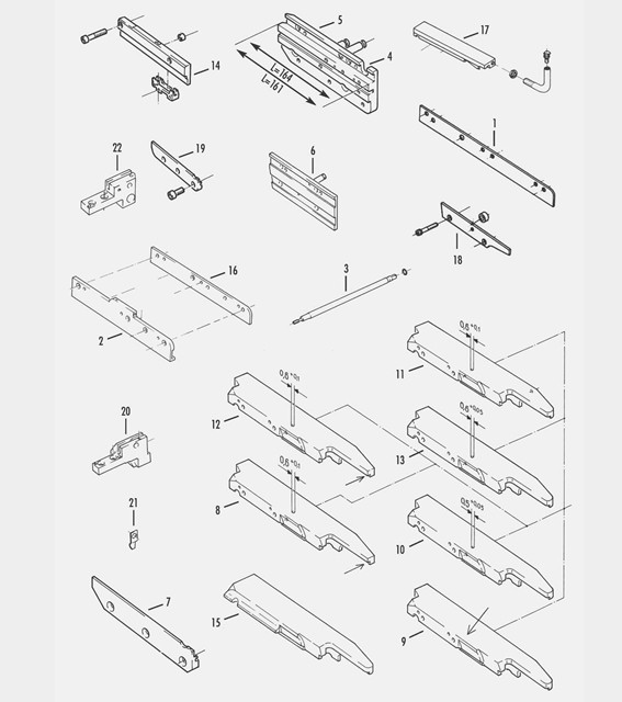 Projectile Feeder-Picking Slides