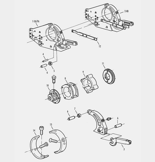 Warp Beam Group FOR SULZER PROJECTILE LOOM